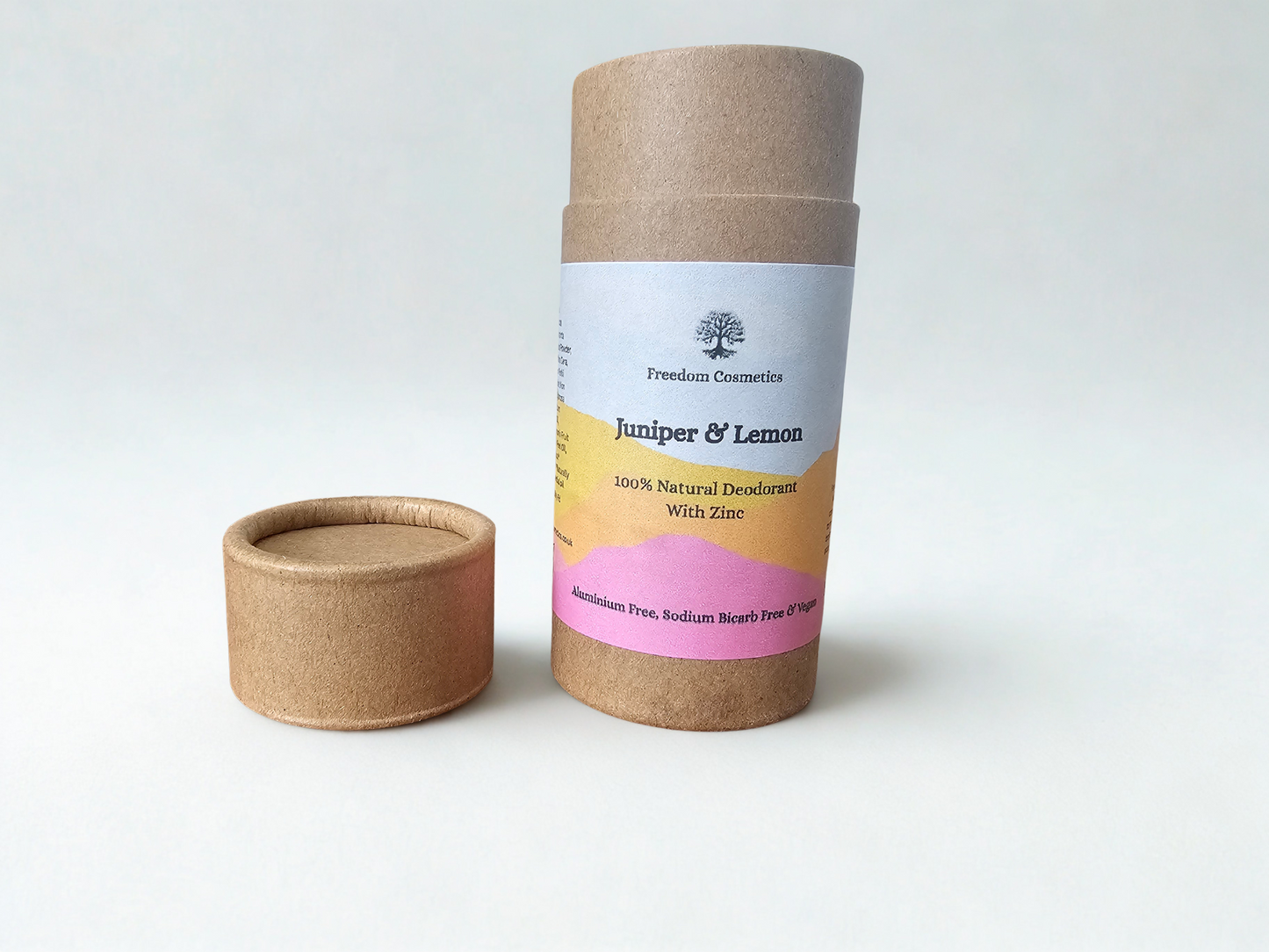Natural Zinc Deodorant – Juniper & Lemon
