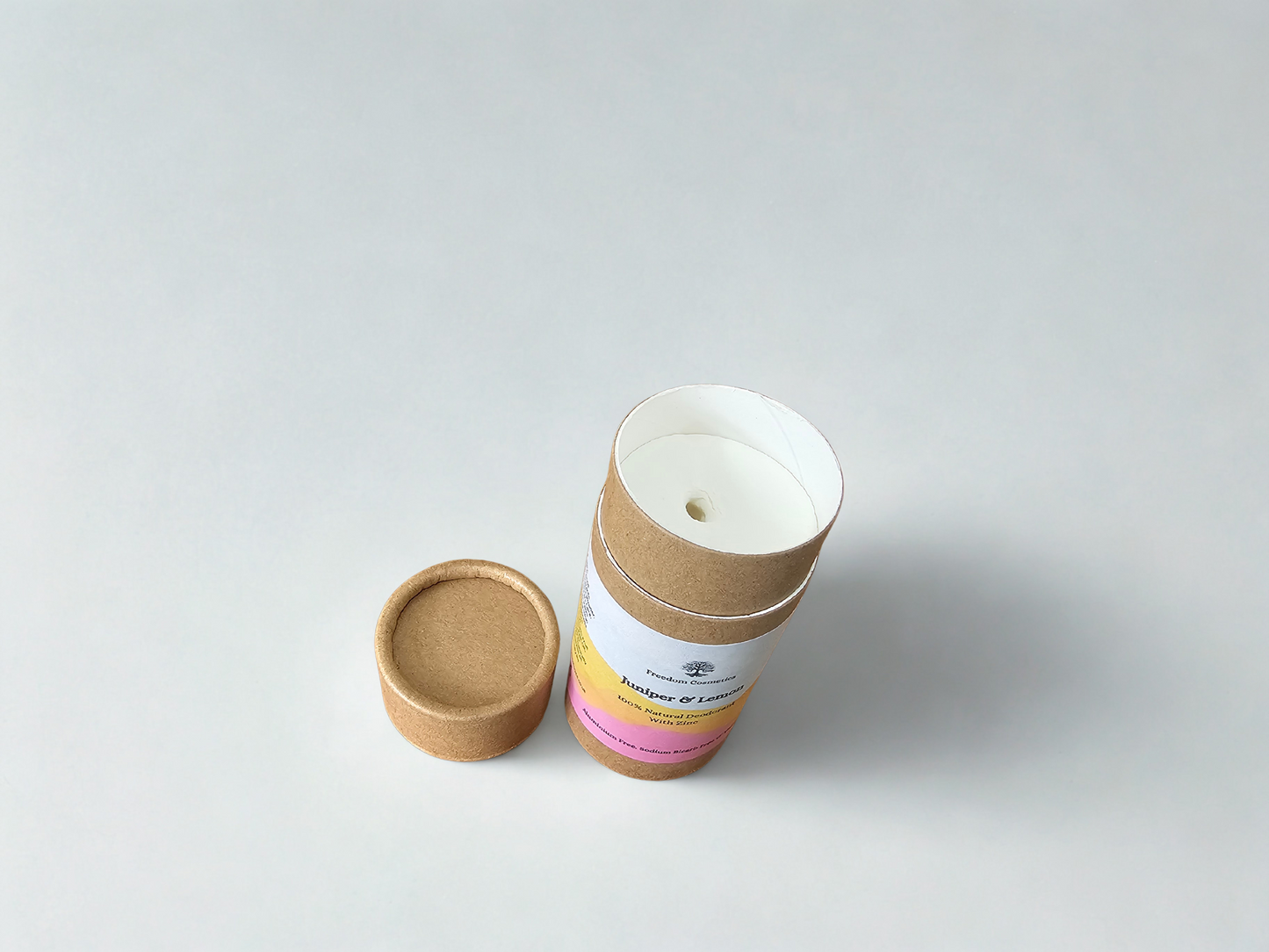 Natural Zinc Deodorant – Juniper & Lemon