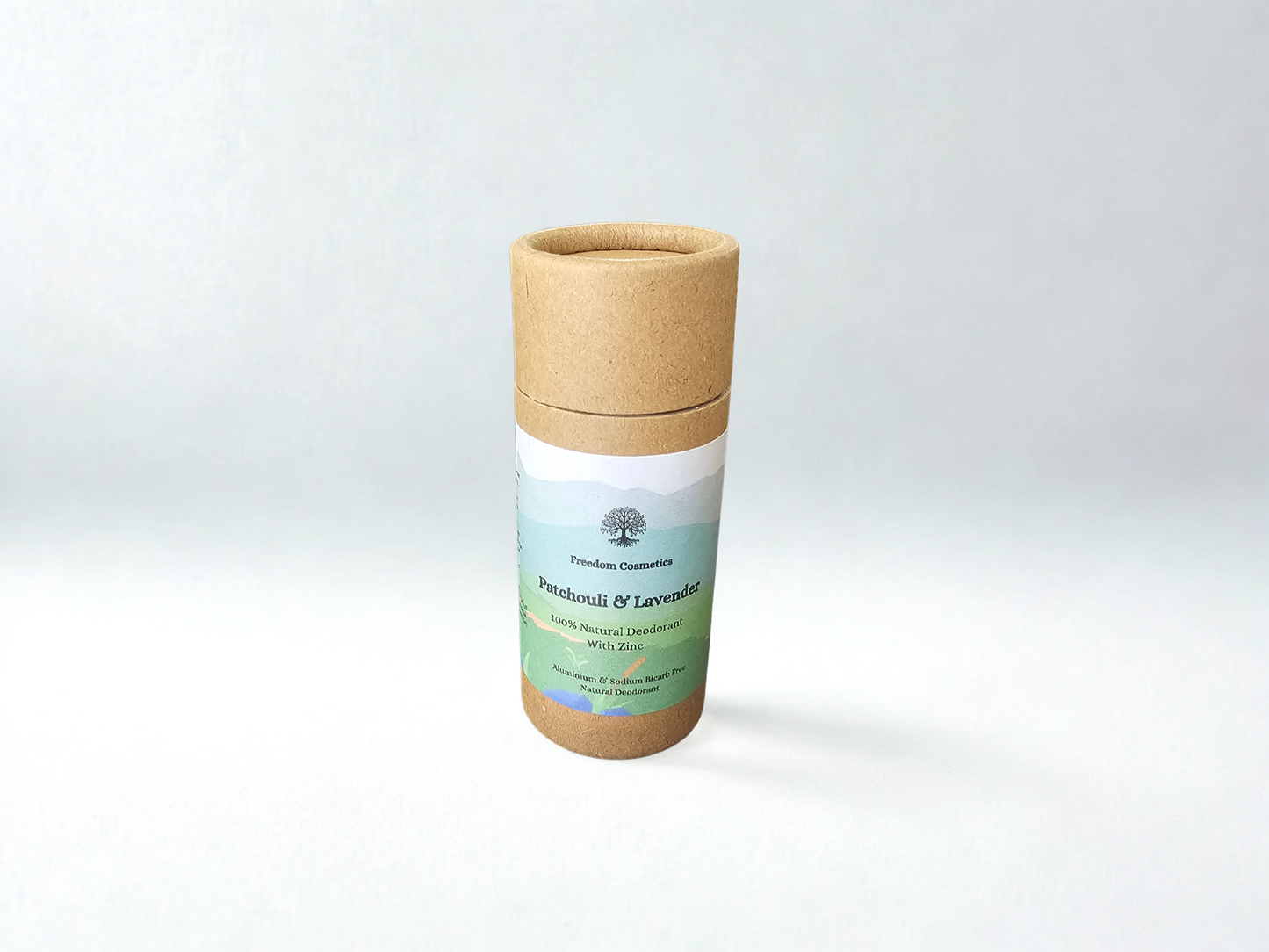 Natural Zinc Deodorant – Patchouli & Lavender