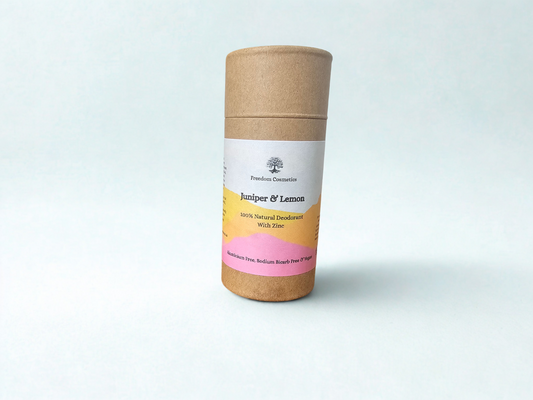Natural Zinc Deodorant – Juniper & Lemon