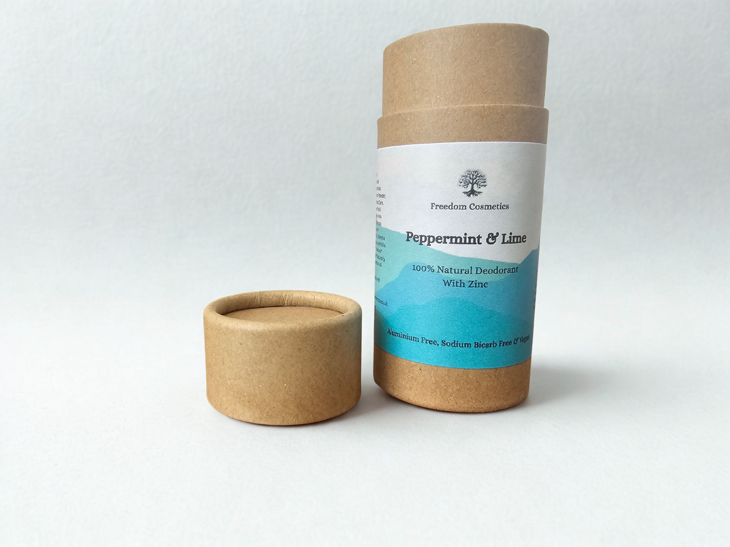 Natural Zinc Deodorant – Peppermint & Lime