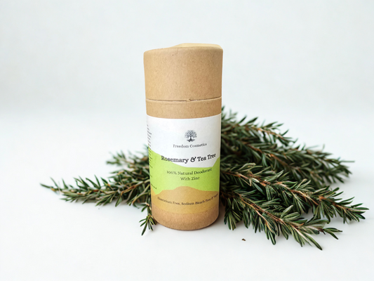 Natural Zinc Deodorant – Rosemary & Tea Tree