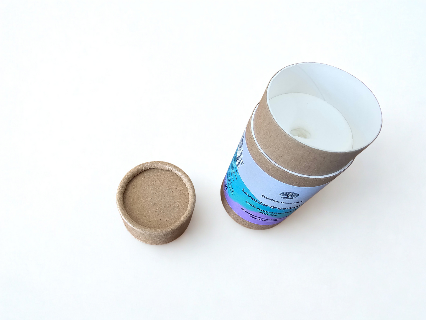 Lavender & Cedarwood Natural Deodorant – Plastic-Free, Zinc-Powered & Sensitive-Skin Friendly