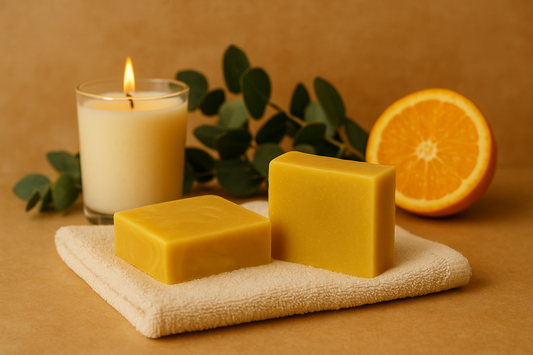 Orange & Frankincense Natural Soaps
