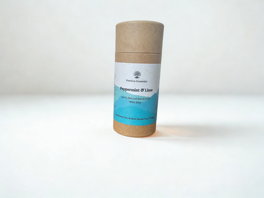 Natural Zinc Deodorant – Peppermint & Lime