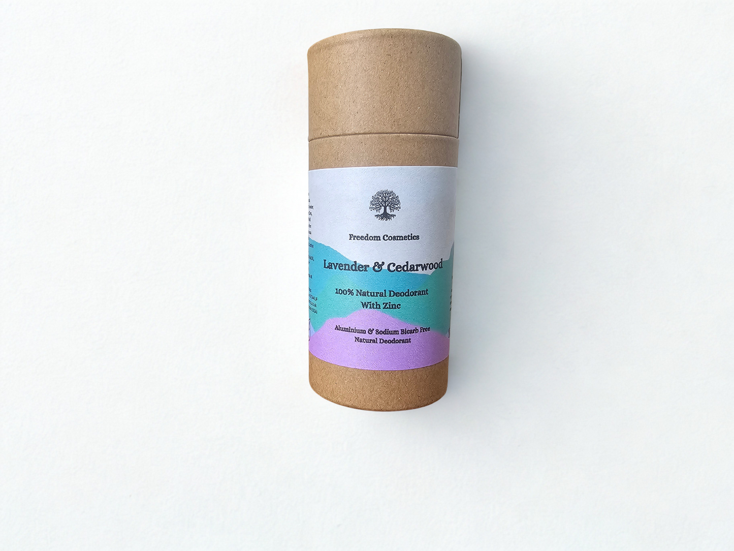 Lavender & Cedarwood Natural Deodorant – Plastic-Free, Zinc-Powered & Sensitive-Skin Friendly